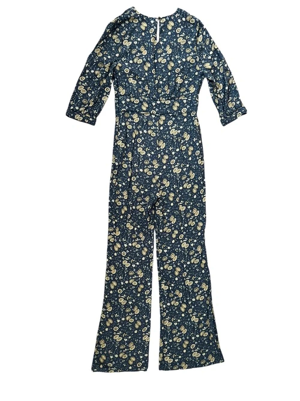 Free People FP Women’s Some Like It Hot Midnight Combo Floral Jumpsuit Size 2